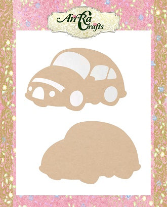 wooden car shape cutouts